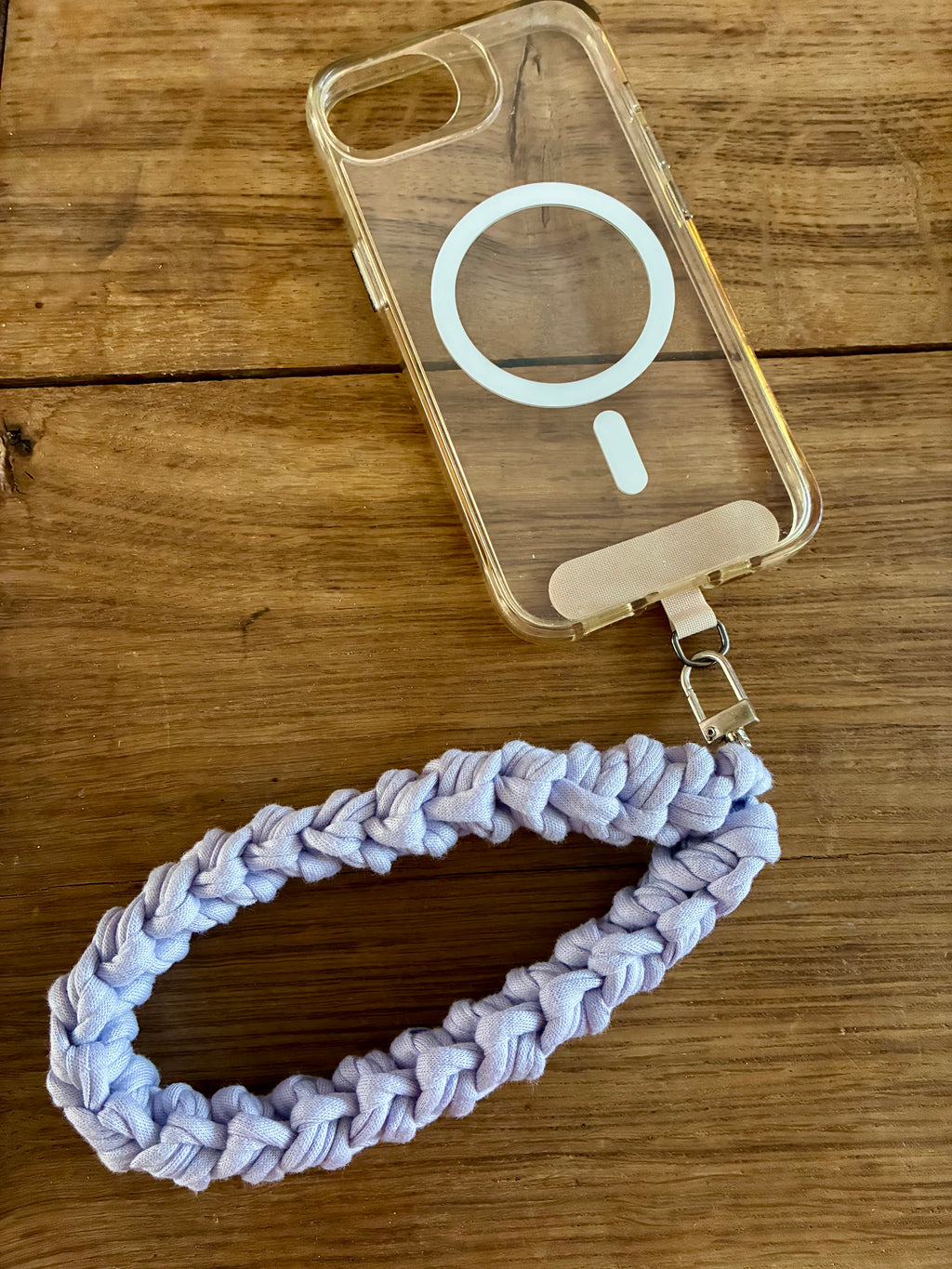 Bracelet téléphone lilas 💜