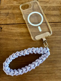 Bracelet téléphone lilas 💜