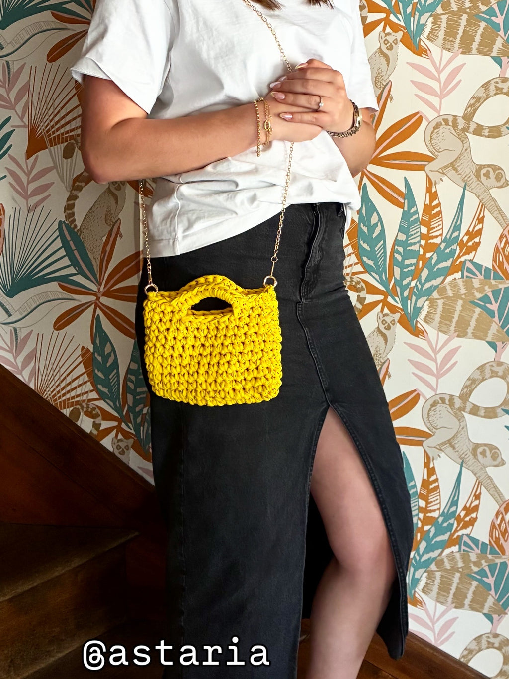 Pochette d'été Jaune
