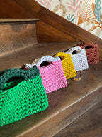 Pochette d'été rose