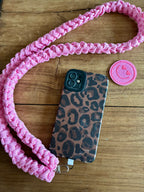 Cordon téléphone Rose clair