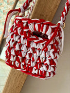 Évi mini rouge, blanc & doré