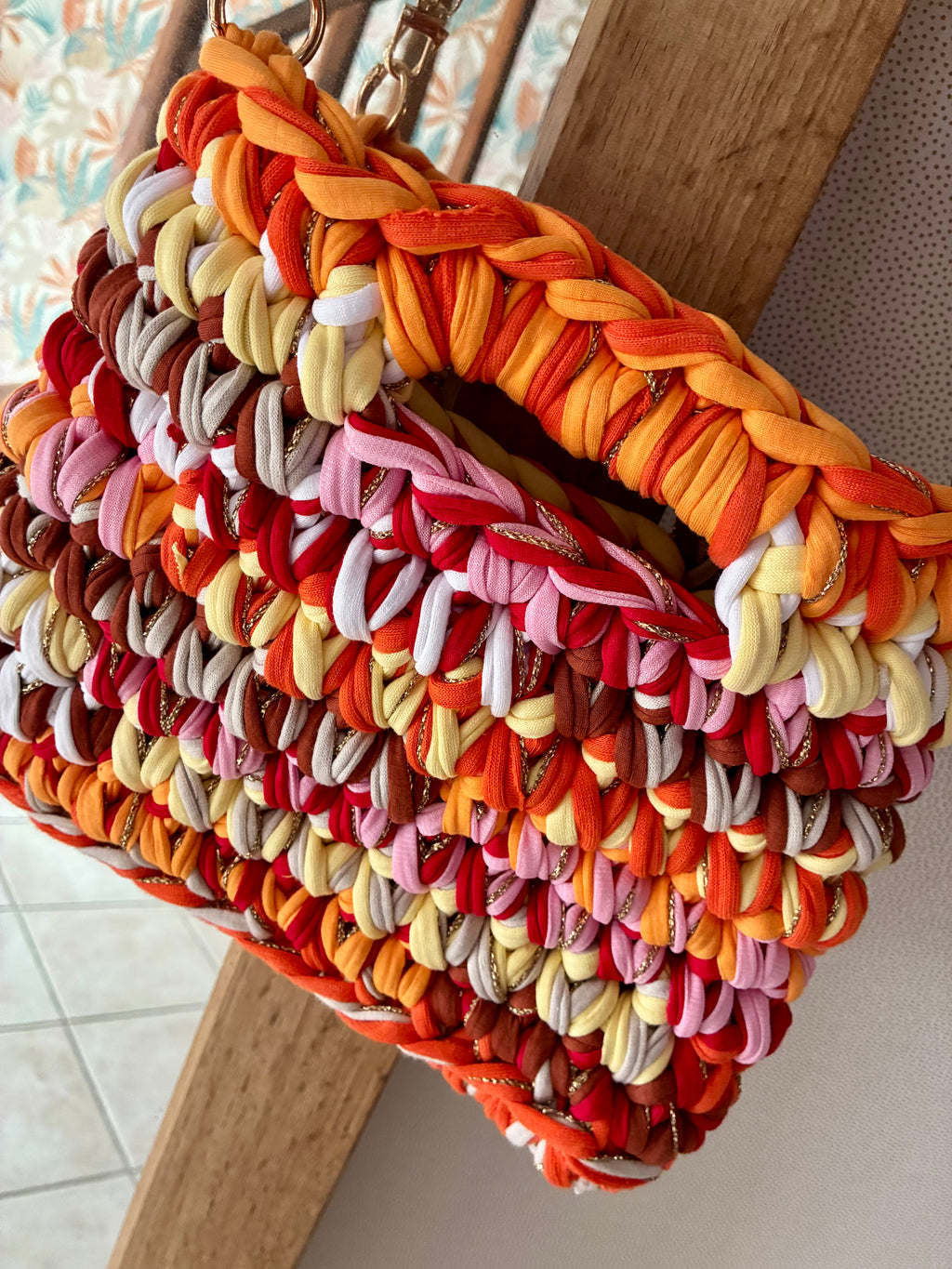 Évi arc en ciel orangé