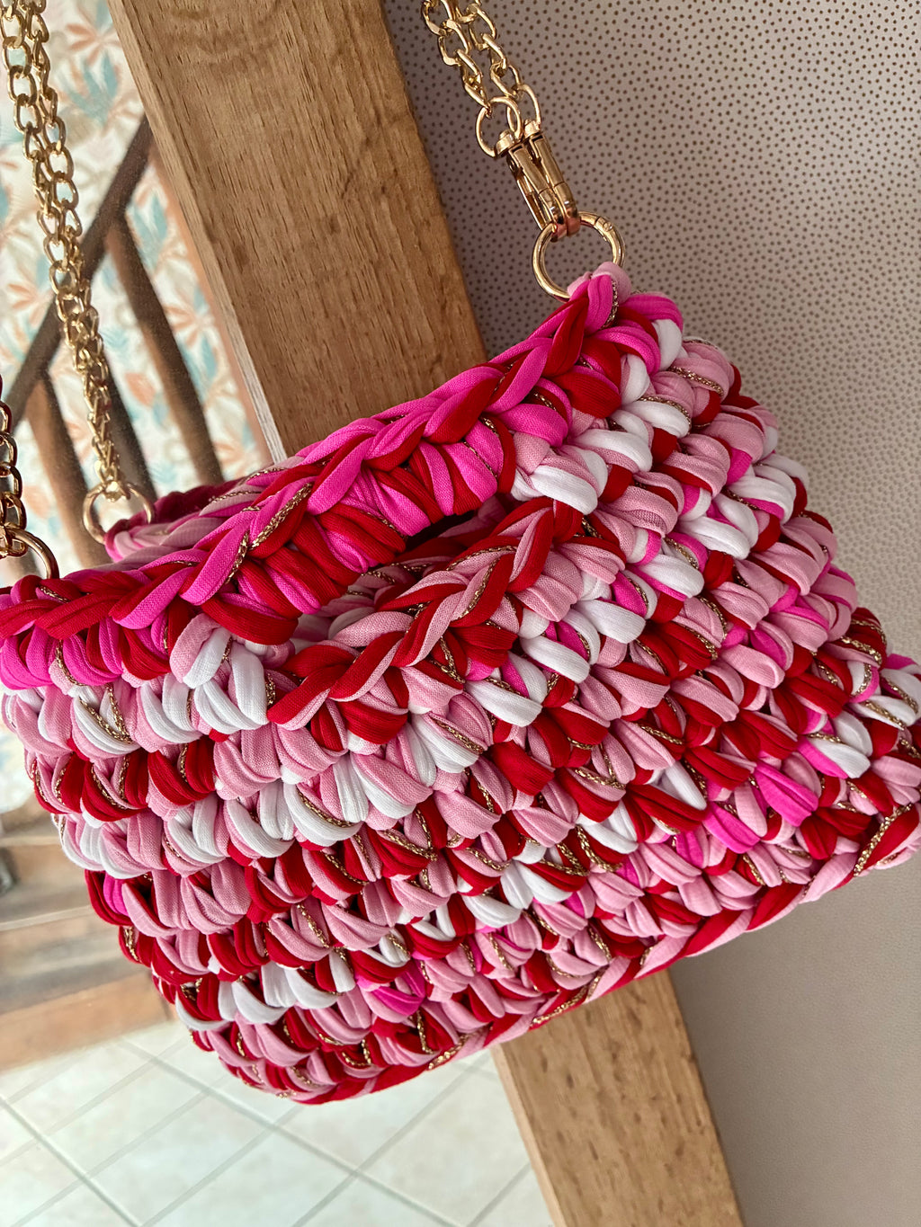 Evi arc en ciel rose