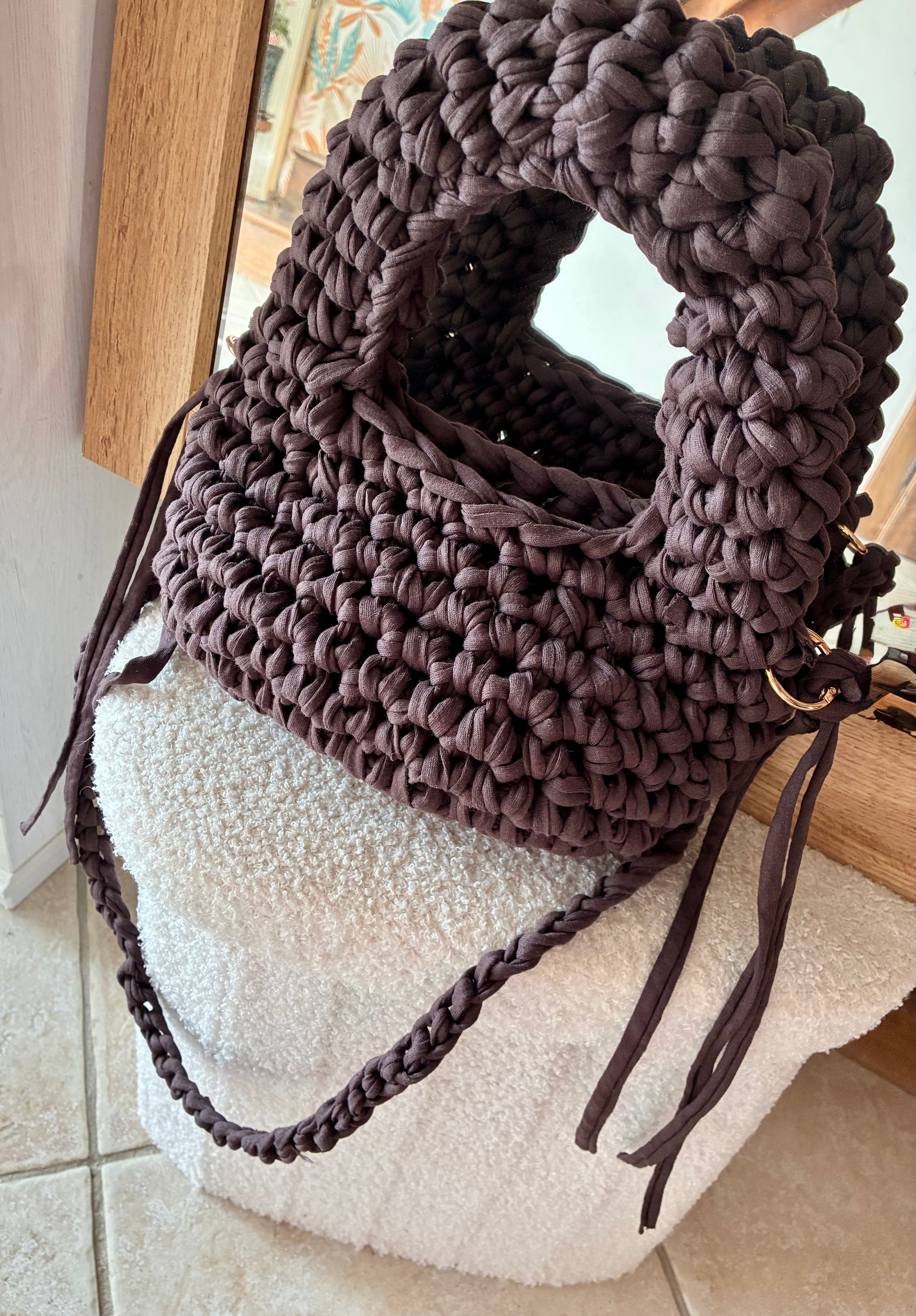 Egg bag marron 🤎