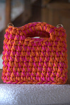 Sac Évi – Fuchsia & Orange