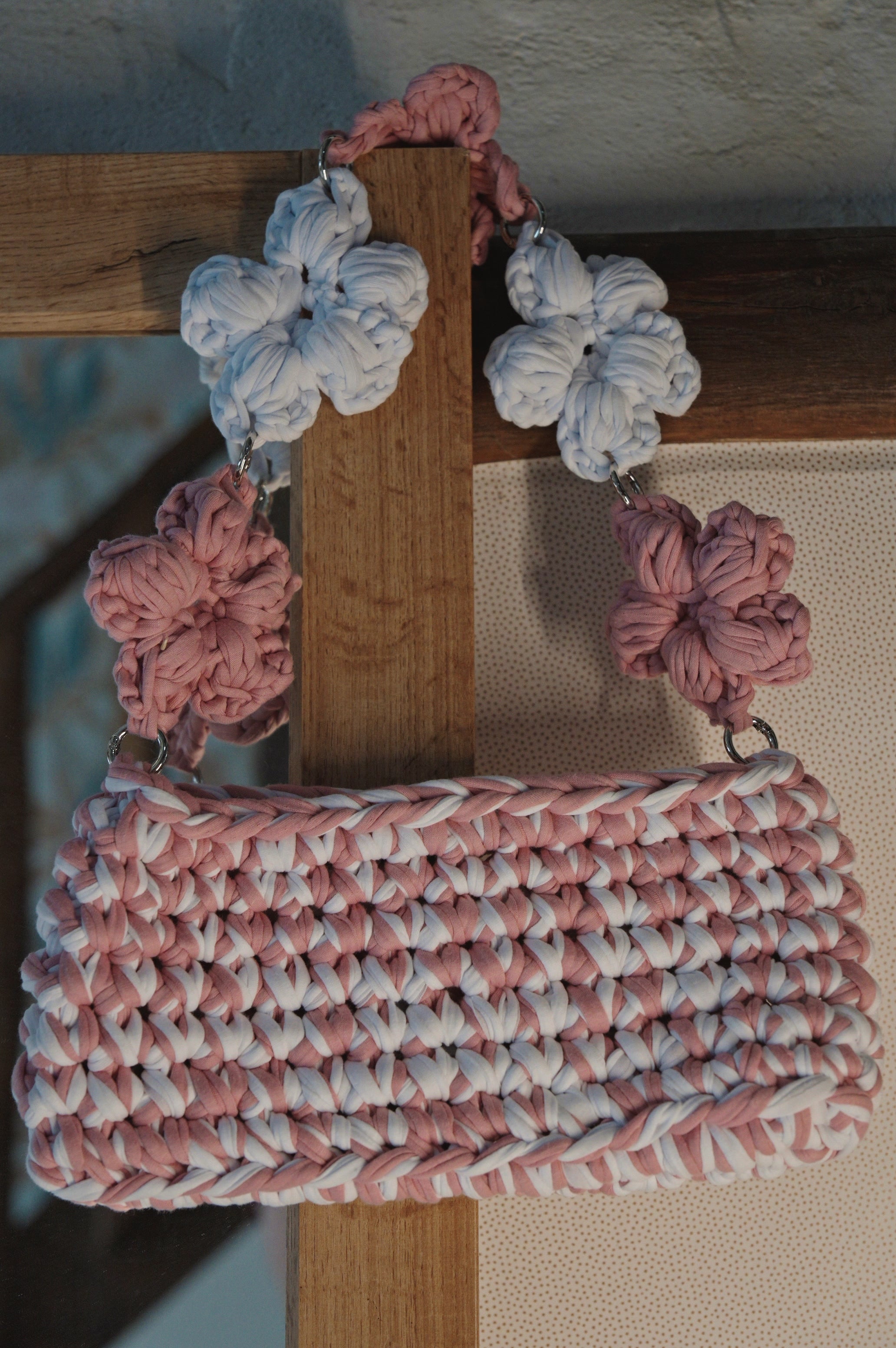 Mimi Flowers blanc & Rose