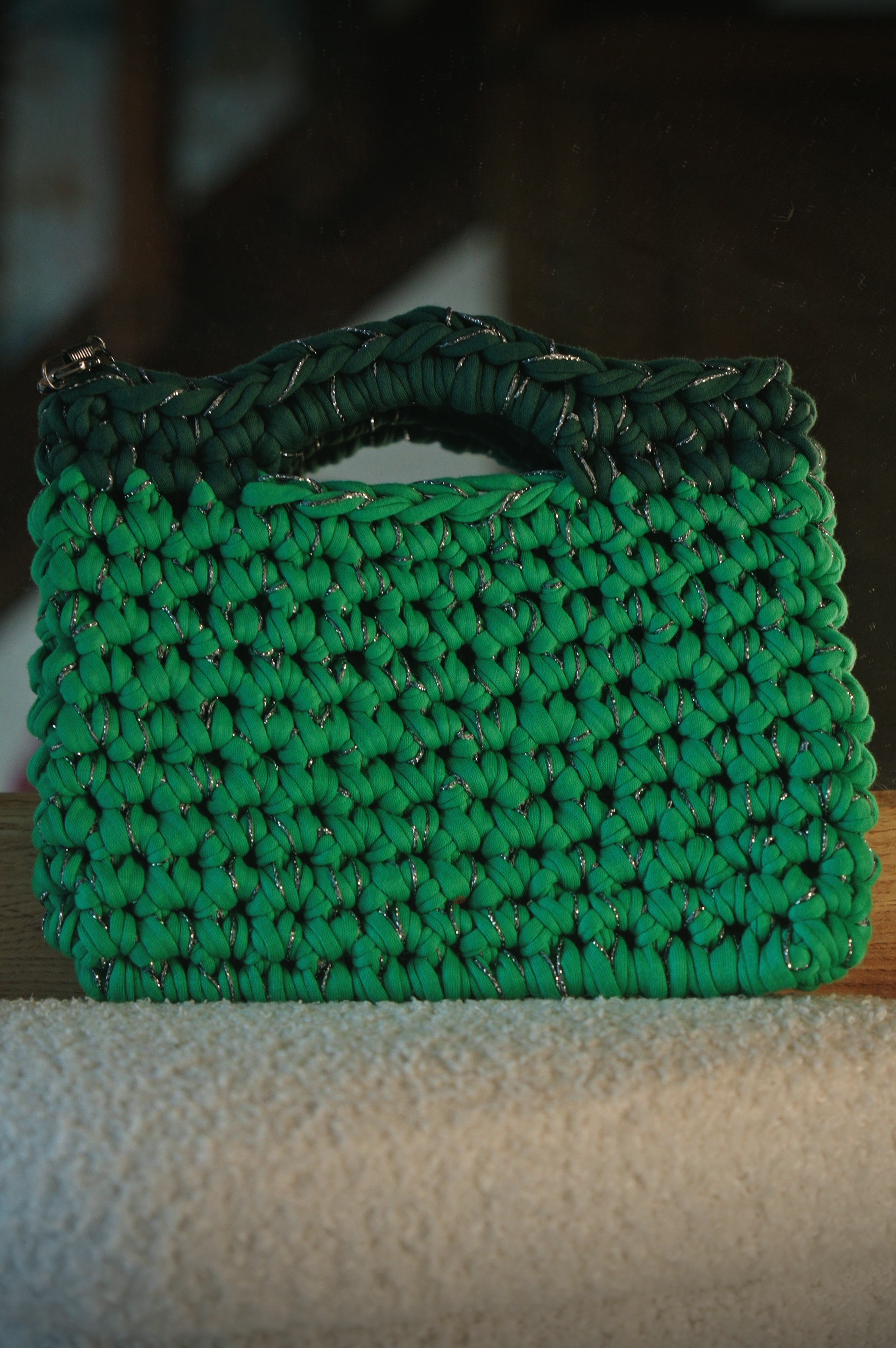 Pochette d'été verte