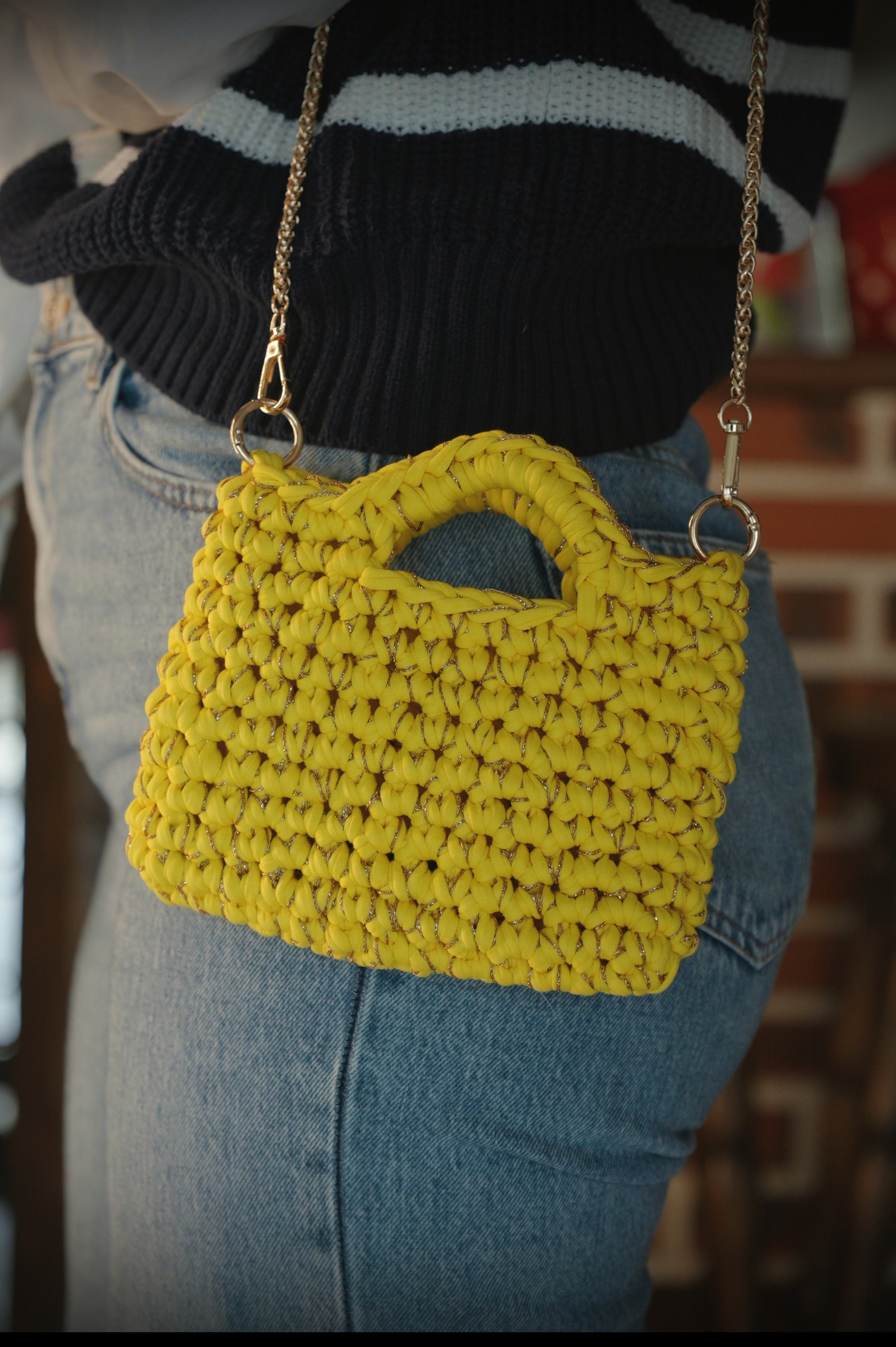 Pochette d'été Jaune