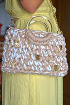 Modèle Romi beige & blanc