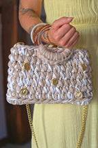 Modèle Romi beige & blanc